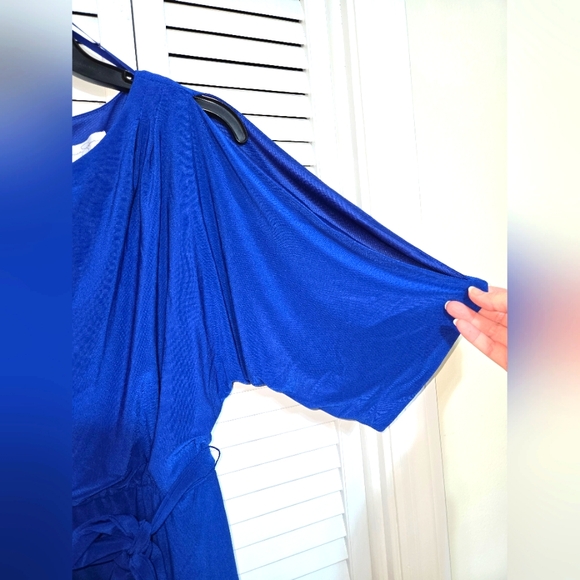 Jessica Simpson Women's M Dolman Sleeve Boat Neck Dress - Picture 2 of 13